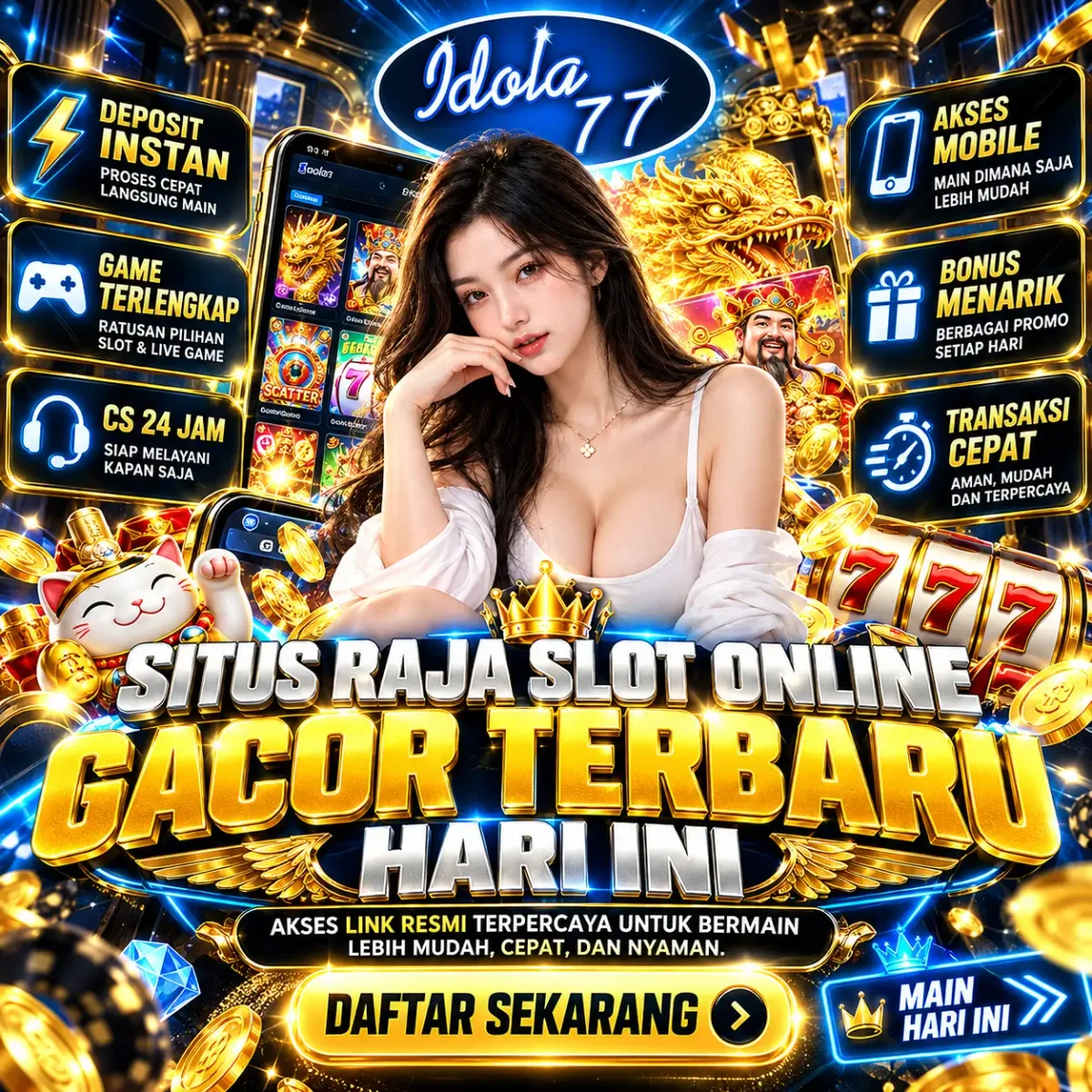 Banner utama IDOLA77: Kenali Akses, Pilihan Slot, dan Informasi Layanannya — IDOLA77
